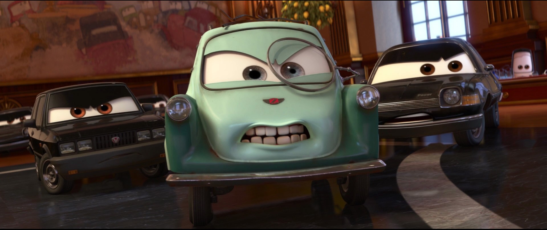 disney cars professor z