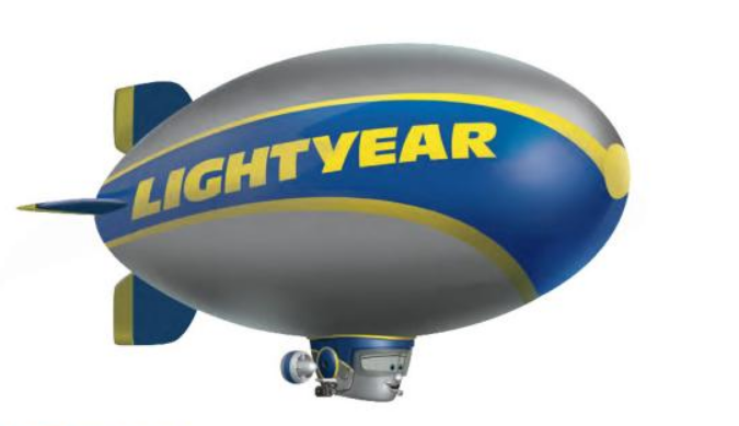 cars lightyear blimp