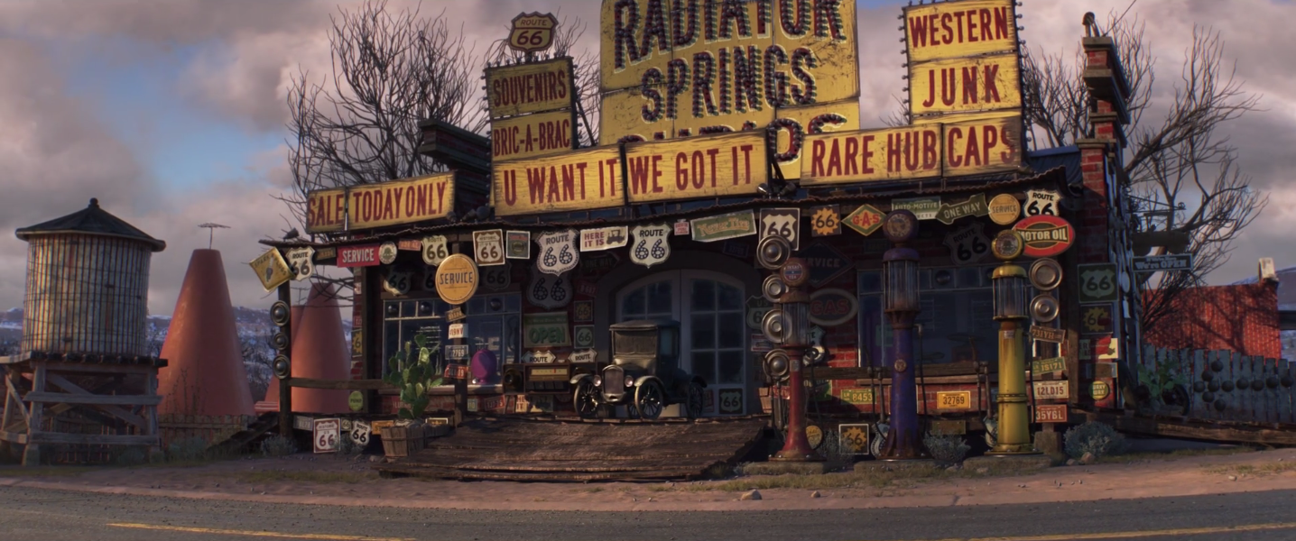 radiator springs curios