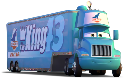 disney cars trucks and trailers