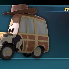 woody in cars