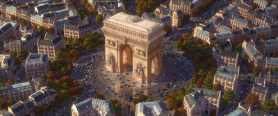 Arc de triomphe paris