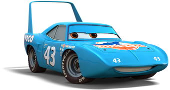 disney cars the king strip weathers