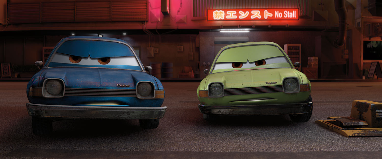 Cars Finn Mcmissile Chase Scene Cars Finn Mcmissile Chase Scene