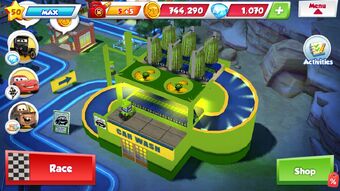 Car Wash Building World Of Cars Wiki Fandom