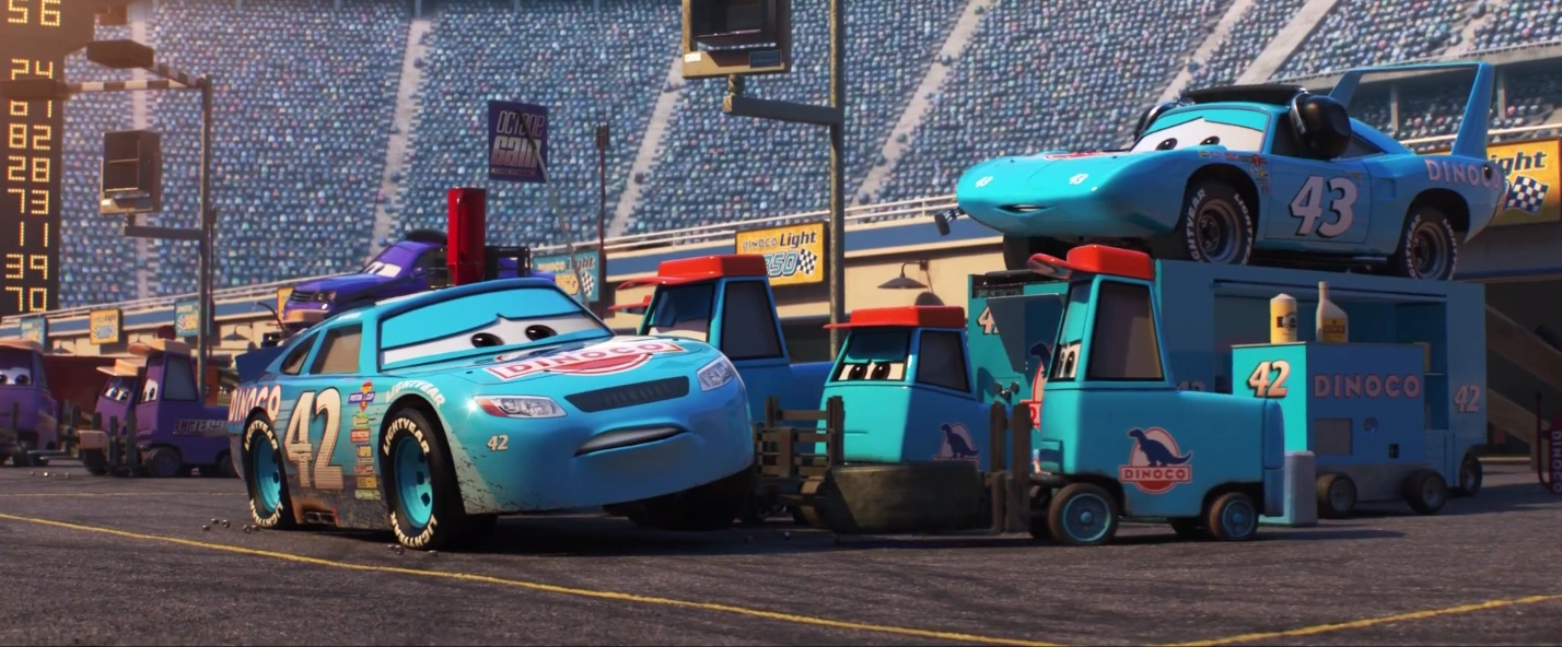 Image Cal and The King.png World of Cars Wiki FANDOM powered by Wikia