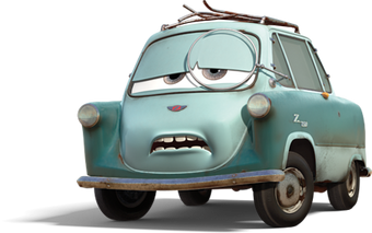 disney cars professor z