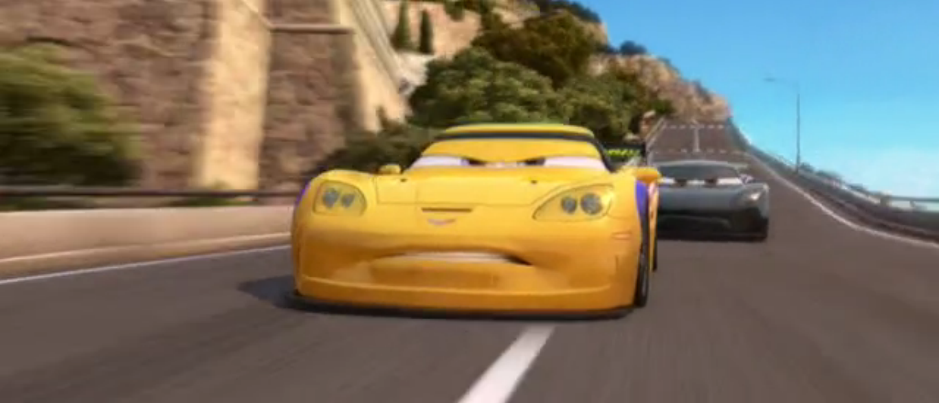 cars 3 jeff gorvette and the king