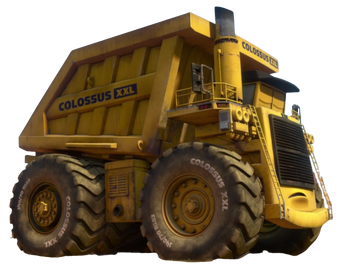 colossus dump truck