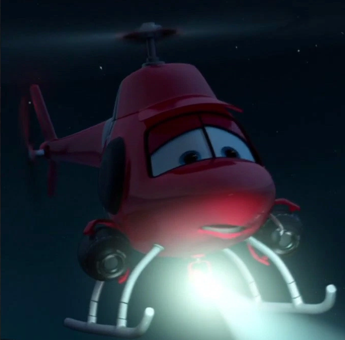 pixar helicopter