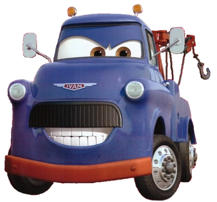 blue tow mater