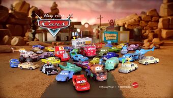 cars 3 diecast 2018 poster
