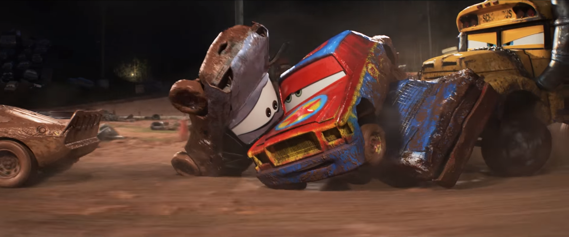 demolition derby cars 3 thunder hollow characters