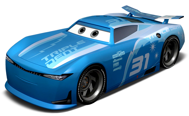 cars 3 blue car