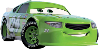 disney cars green 24