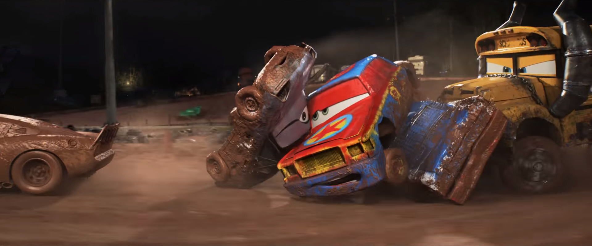 demolition derby cars 3 thunder hollow characters