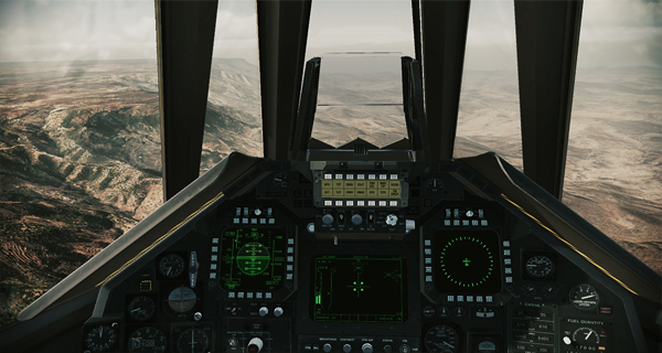 f117 cockpit f117 cockpit
