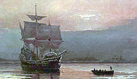200px-MayflowerHarbor