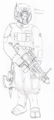 Barbarian Conscript