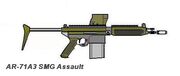 AR-71A3 SMG -Assault