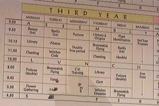 Cackles timetable2