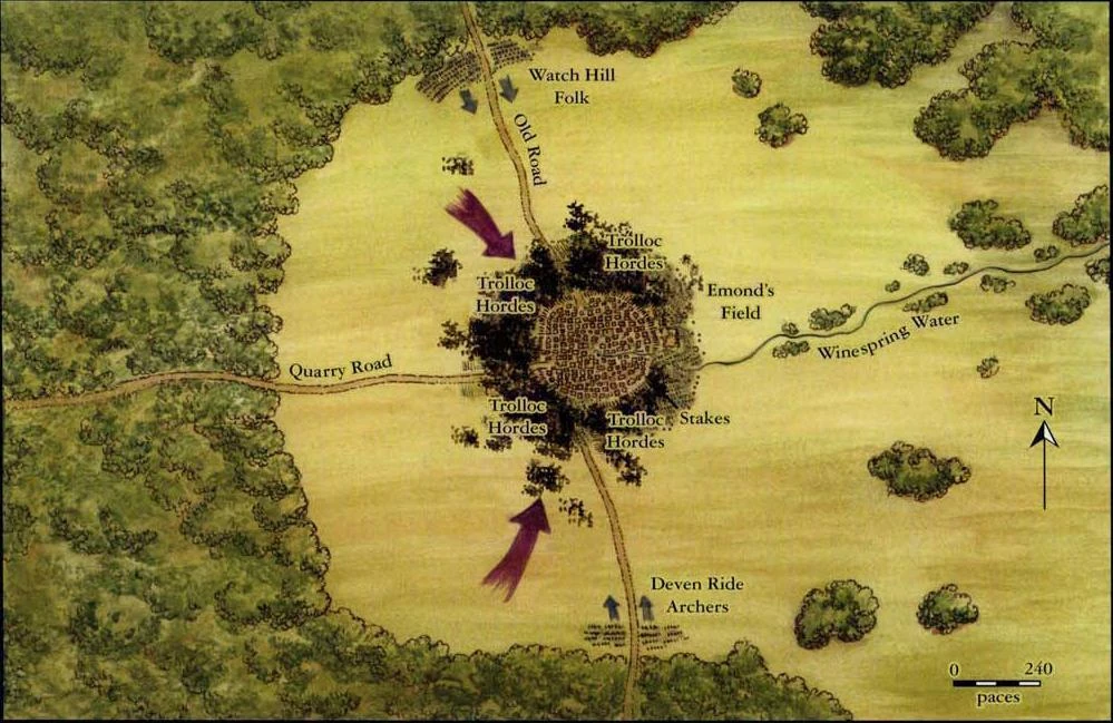 emond s field eye of the world maps Battle Of Emond S Field A Wheel Of Time Wiki Fandom emond s field eye of the world maps