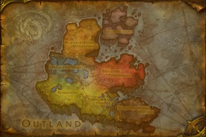 Official map of outland