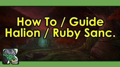 Wow Ruby Sanctum Raid Entrance Youtube