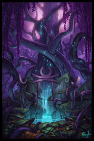 Ashenvale moonwell commission by anthonyavon-da15bu6