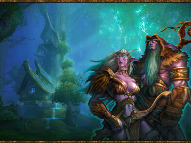 Night elf artwork