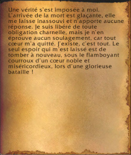 Dissertation sur la mort