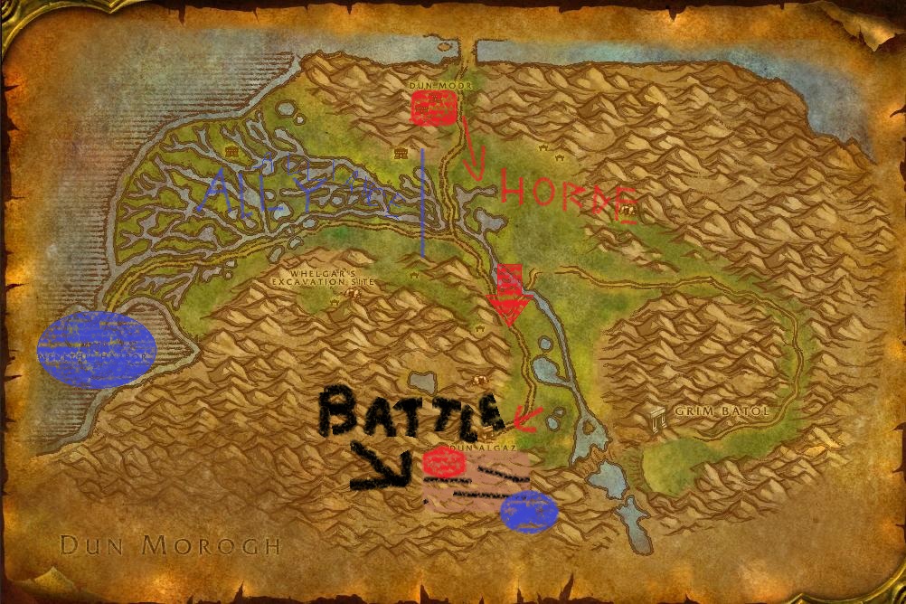 Battle of Dun Algaz | World of Warcraft Roleplay | FANDOM powered by Wikia
