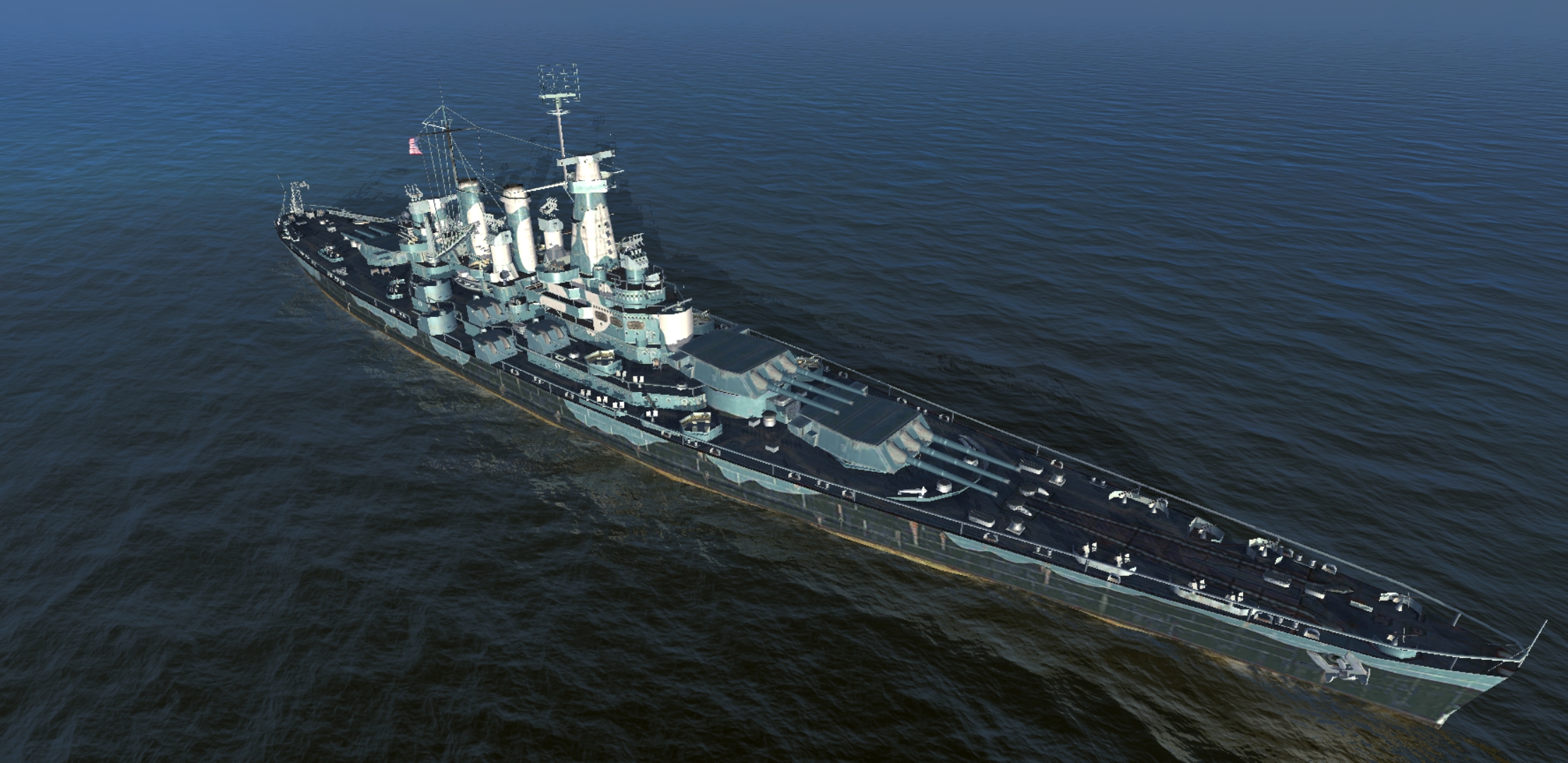 world of warships north carolina secondary build