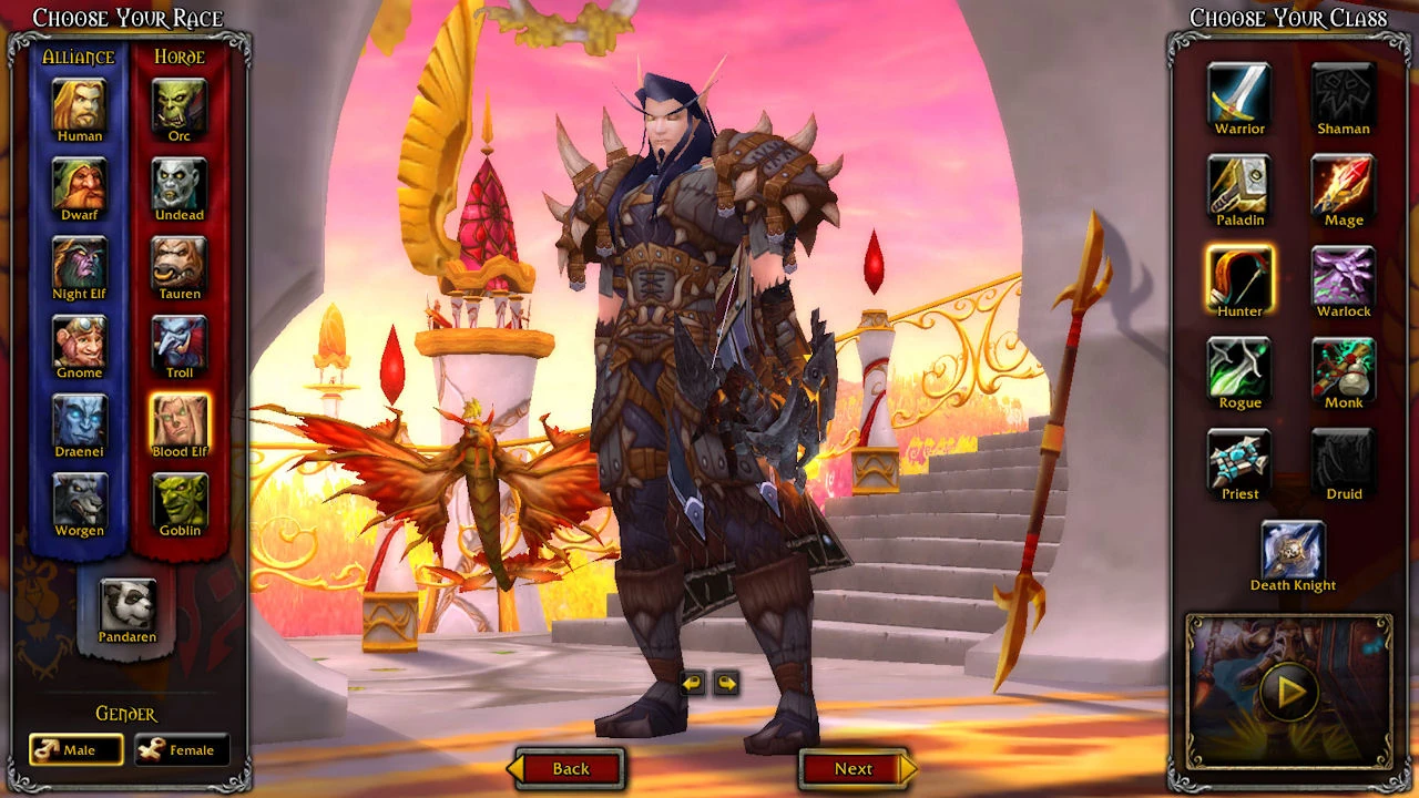 Image MoPCharacterSelect.jpg WoWWiki FANDOM powered by Wikia