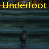underfoot