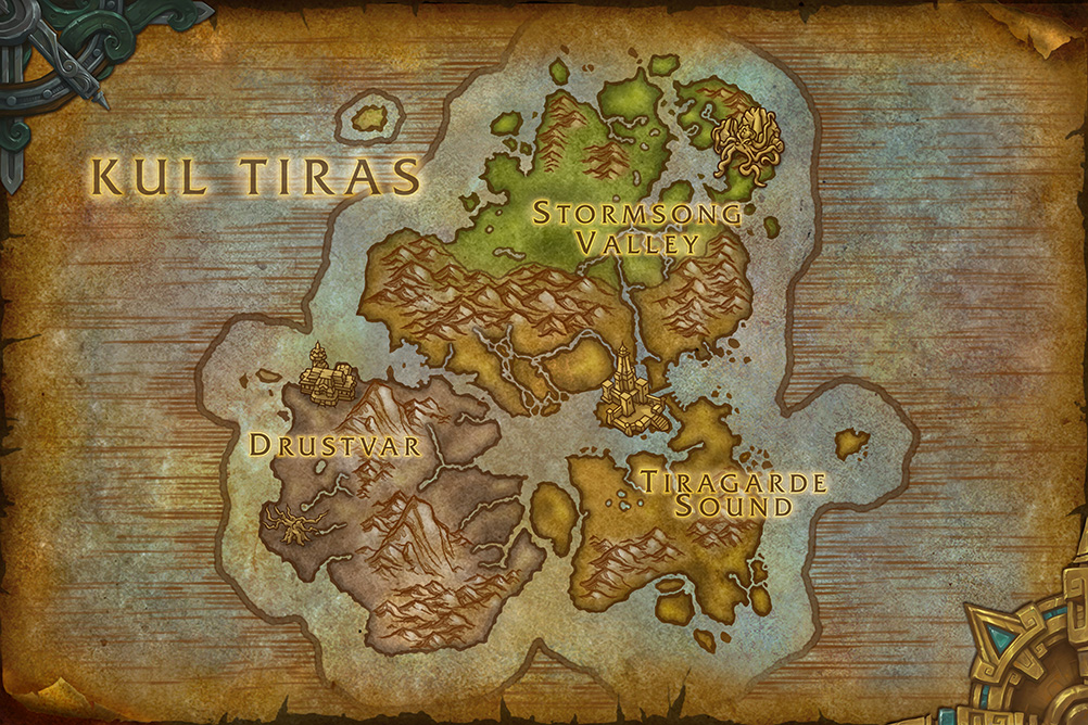 Battle for Azeroth maps WoWWiki Fandom