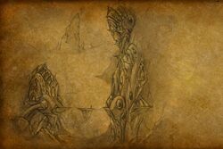 Draenei Structures Concept Art