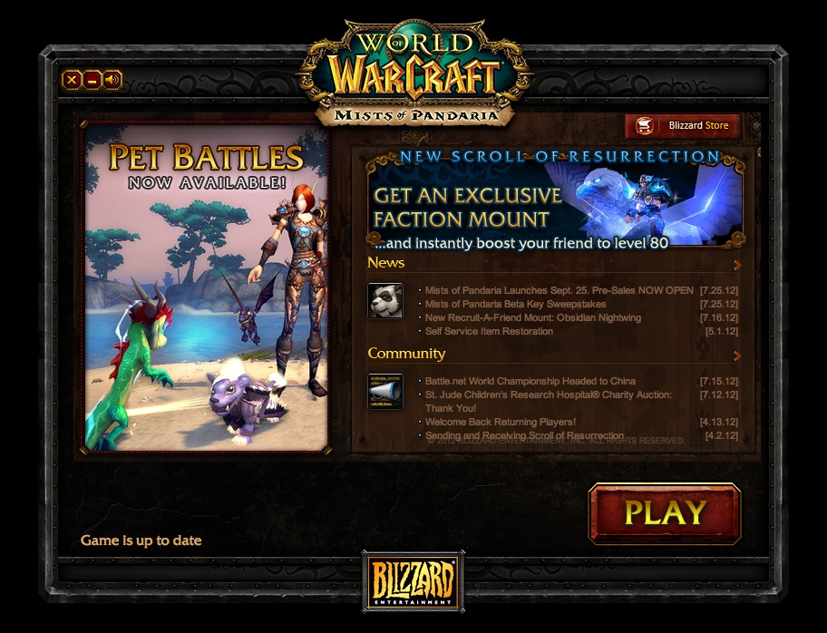Лаунчер blizzard скачать