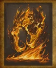 Lesser Elemental Fire art