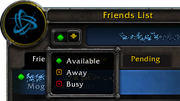 Patch 5 1-Socials-Friends List-Friends subtab-availability dropmenu