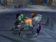 Garona stabs King Llane