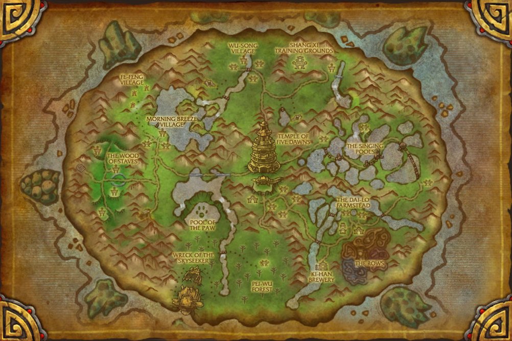 Mists of Pandaria maps | WoWWiki | Fandom