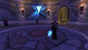 Archmage Celindra with Teleport Crystal