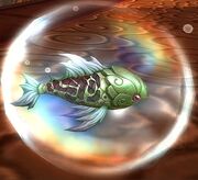 Tiny Green Carp