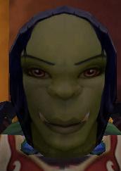 Flimsy Female Orc Mask