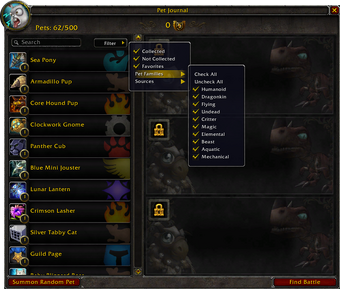 Pet Battle System Wowwiki Fandom