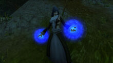 Female Rogue Wizard in Elwynn Forest