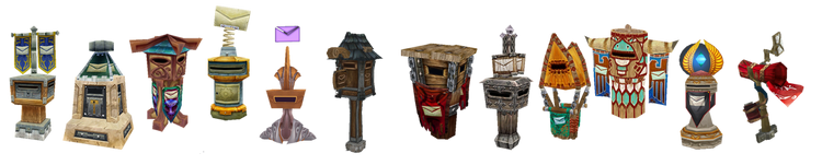 Main Faction Postboxes