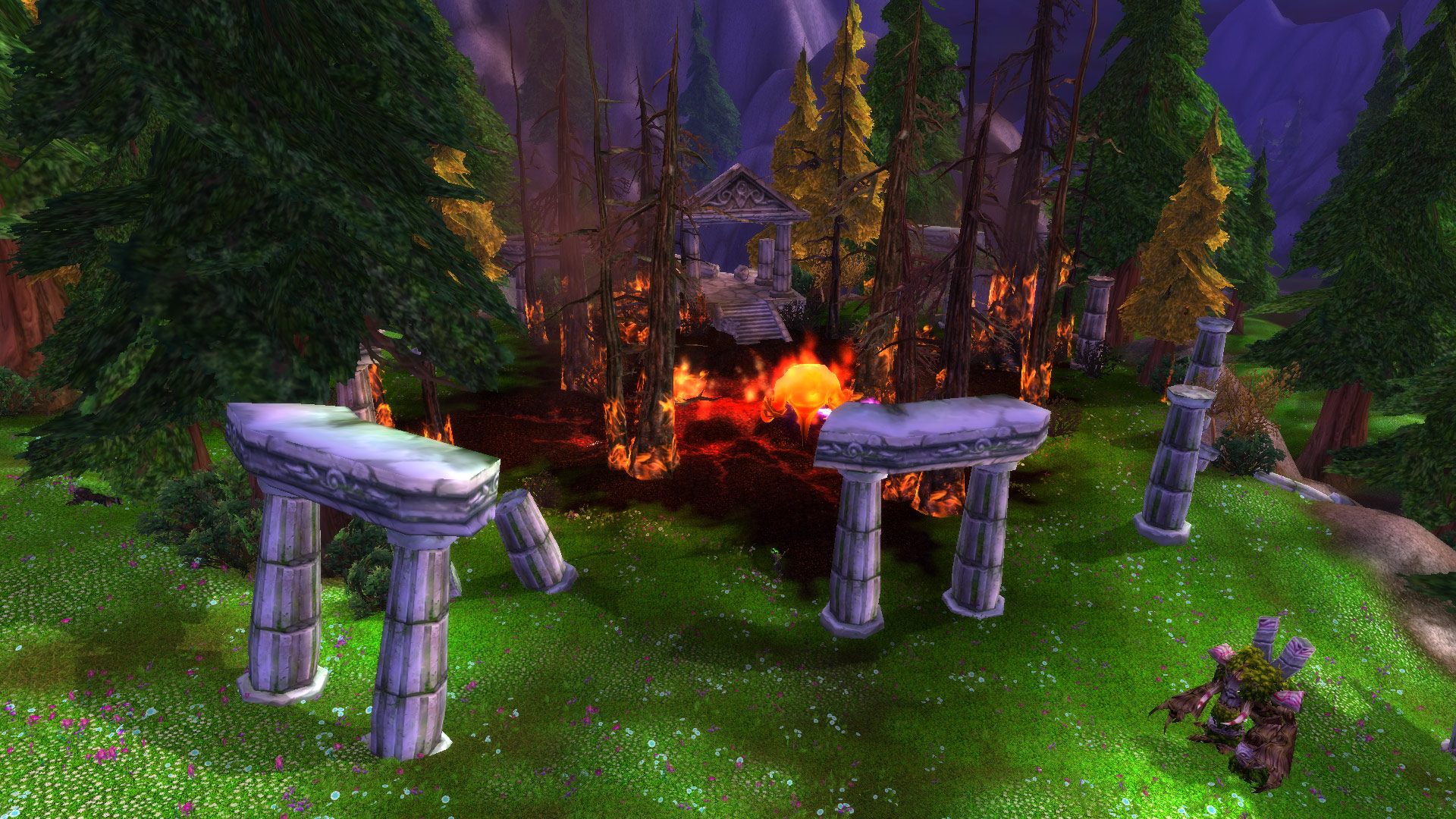 wow travel from stormwind to mount hyjal