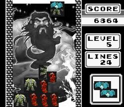 Khazogoroth playing tetris